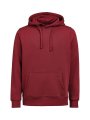 Heren Hooded Sweater Clique Regular Fit Brick